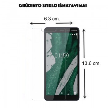 Apsauginis stikliukas telefonui (NOKIA 1 PLUS)